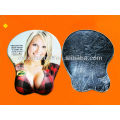 silicone gel mouse pad,sexy cartoon breast girl gel mouse pad,gel breast mouse pad